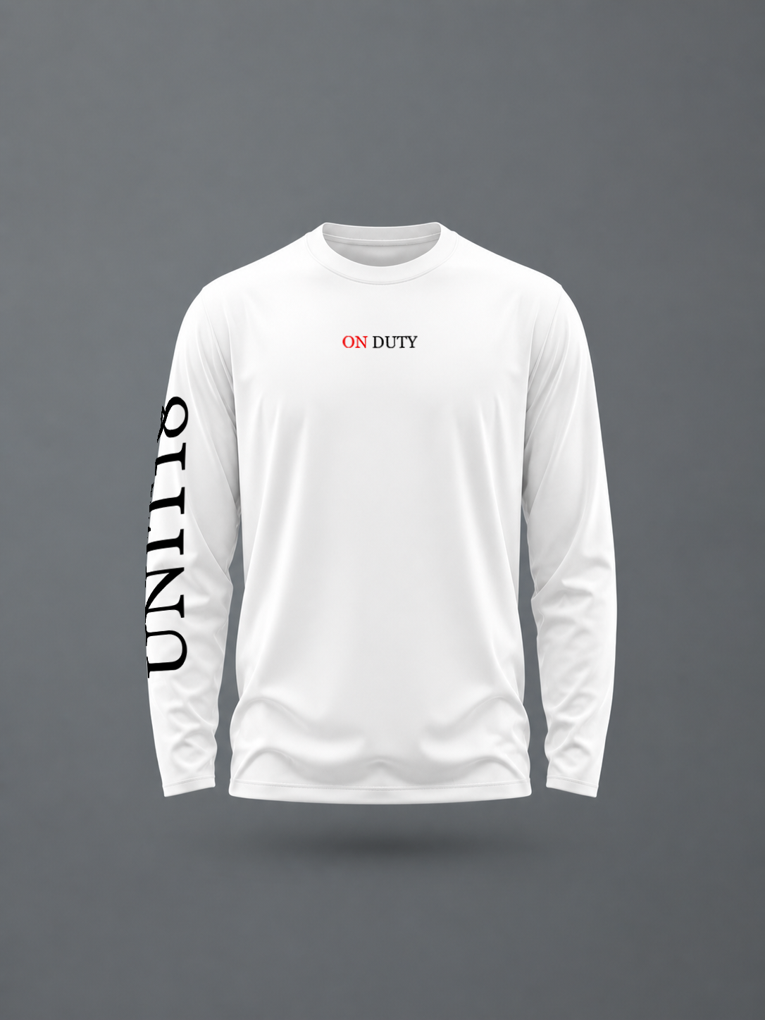 ON DUTY STELTHSOFT FULL SLEEVE COTTON T-SHIRT