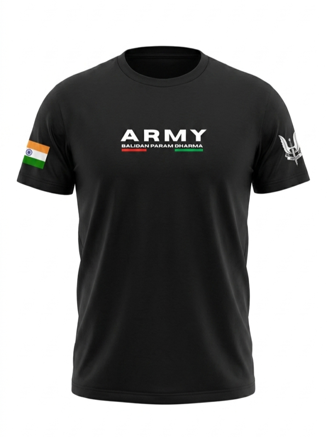ARMY BALIDAN SIGNATURE COTTON T-SHIRT