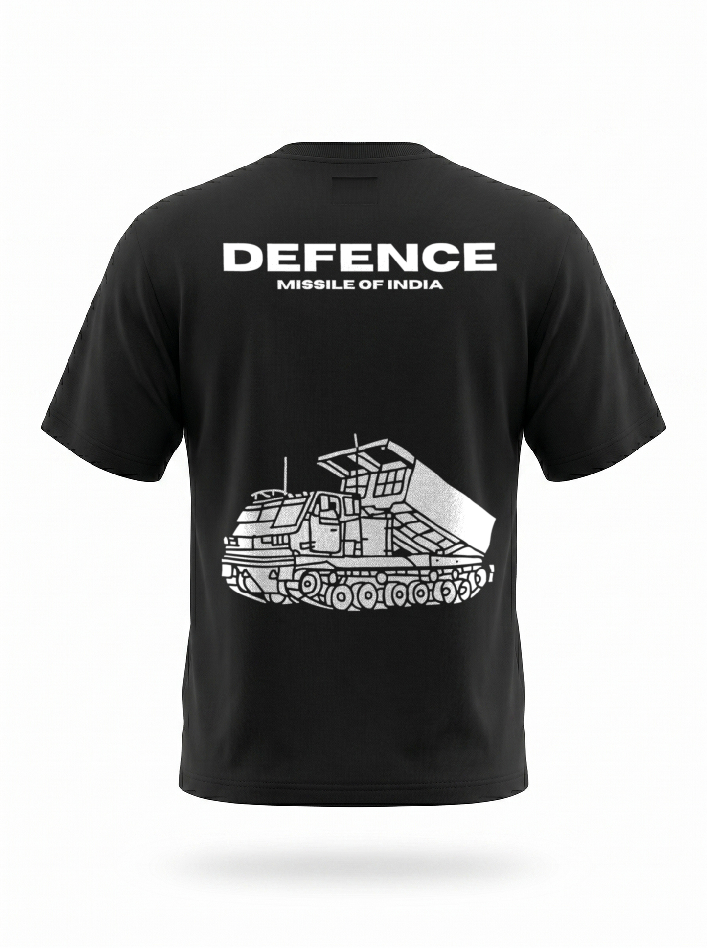 DEFENCE MISSILE - INDIAN AIRFORCE COTTON T-SHIRT