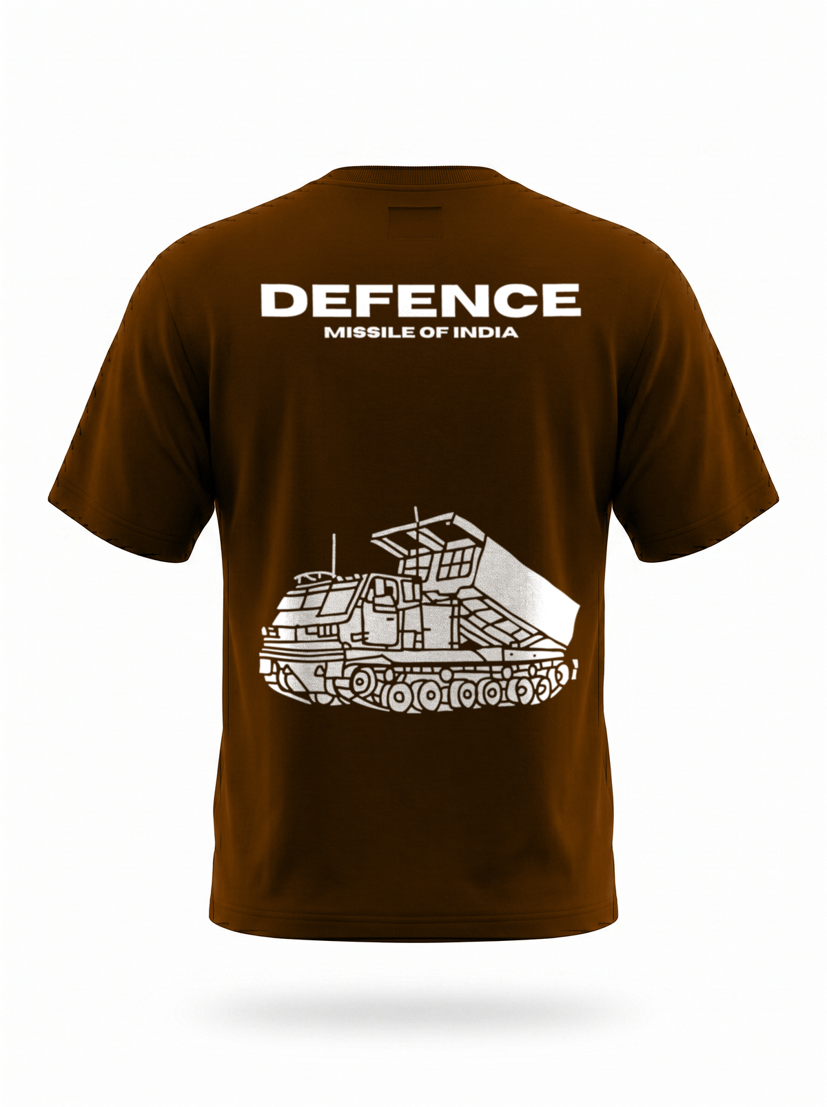 DEFENCE MISSILE - INDIAN AIRFORCE COTTON T-SHIRT