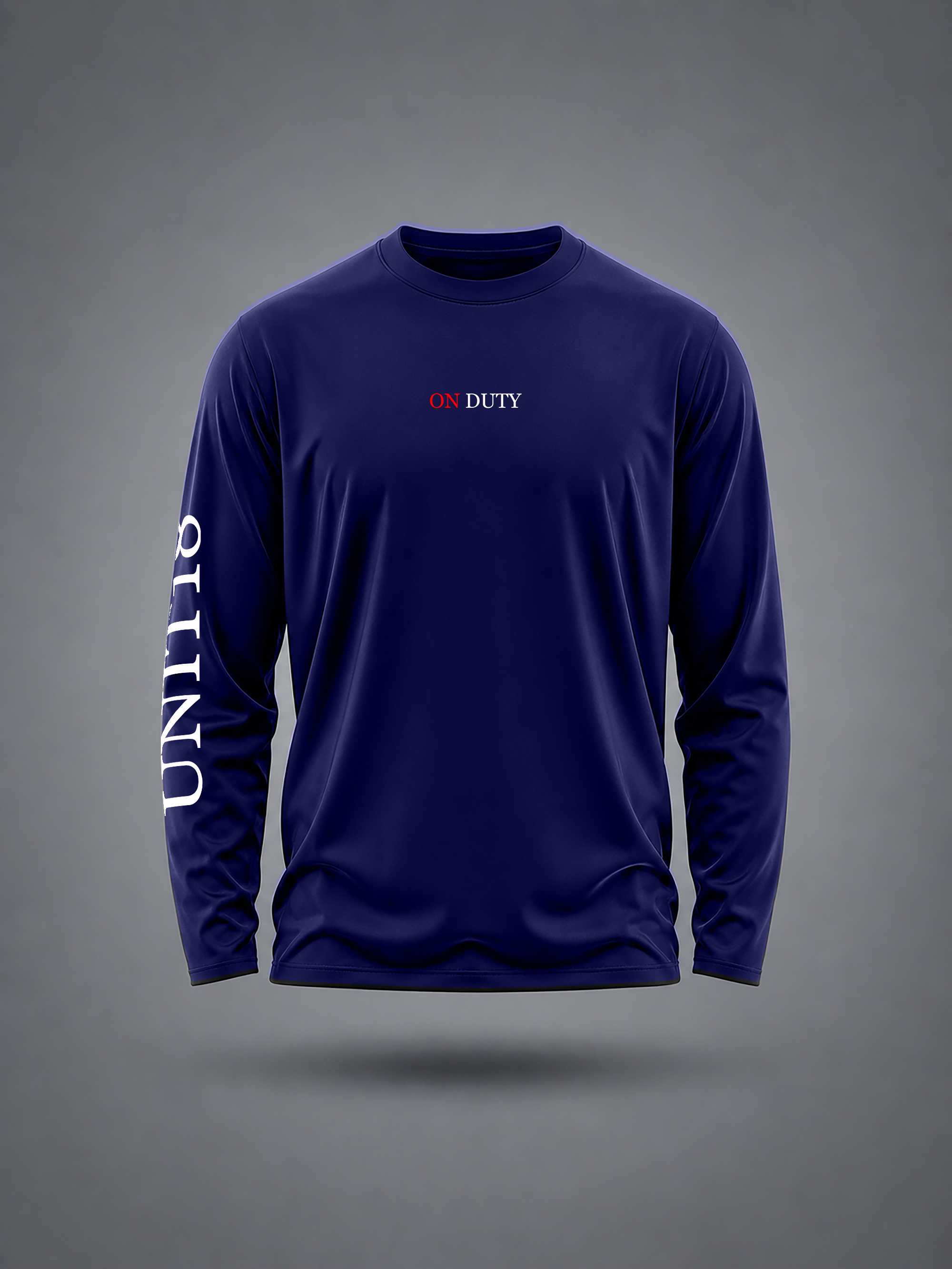 ON DUTY STELTHSOFT FULL SLEEVE COTTON T-SHIRT