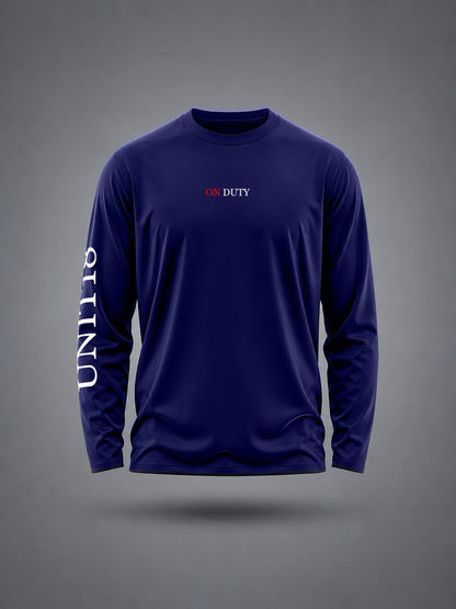 ON DUTY STELTHSOFT FULL SLEEVE COTTON T-SHIRT