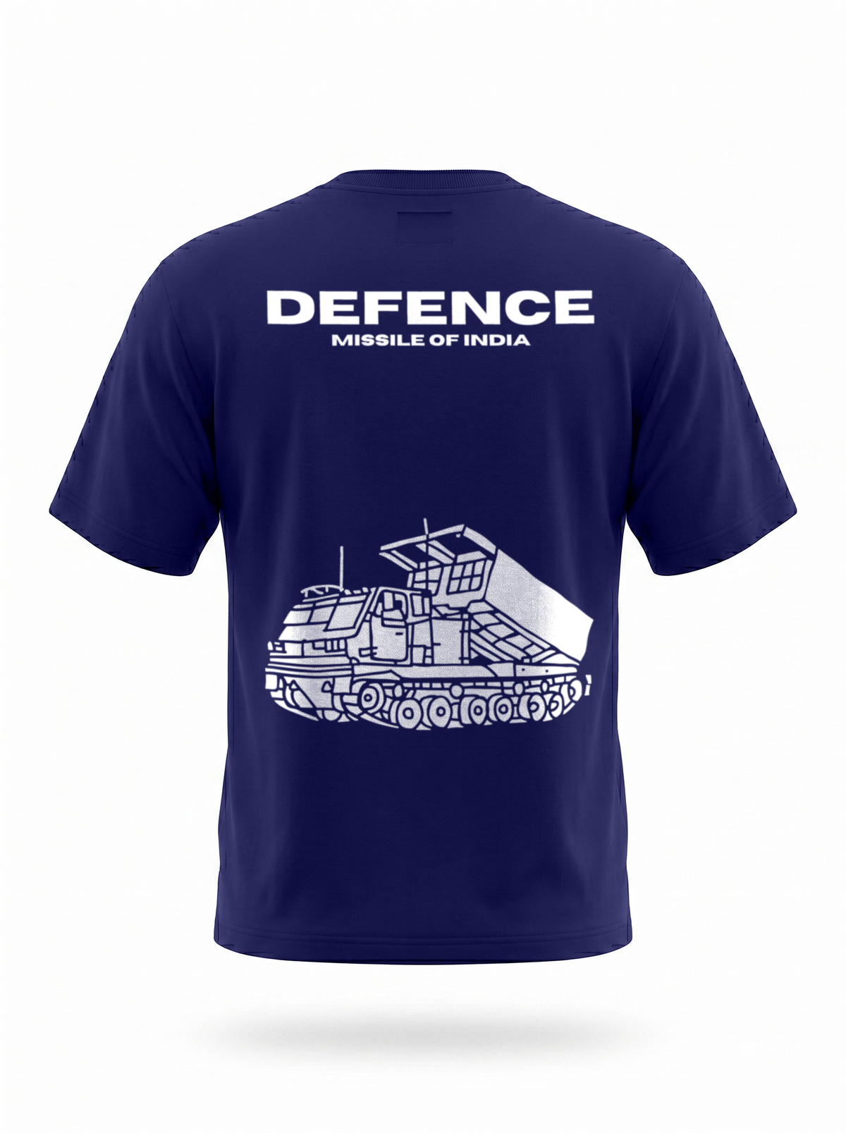DEFENCE MISSILE - INDIAN AIRFORCE COTTON T-SHIRT