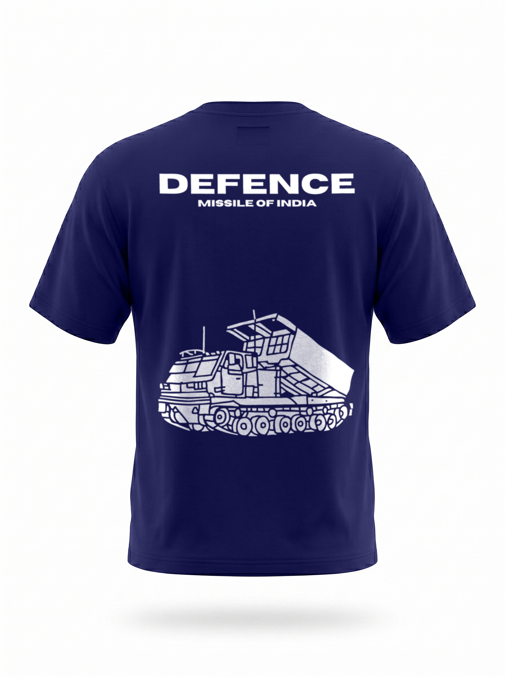 DEFENCE MISSILE - INDIAN AIRFORCE COTTON T-SHIRT