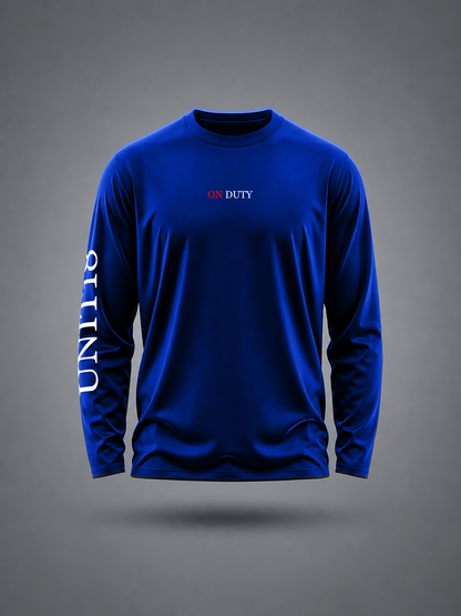 ON DUTY STELTHSOFT FULL SLEEVE COTTON T-SHIRT