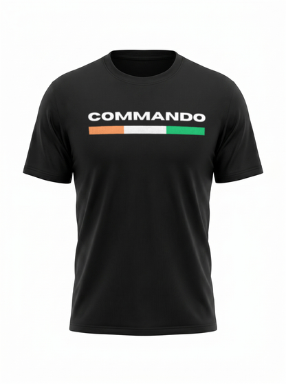 COMMANDO - INDIAN ARMY STEALTHSOFT COTTON T-SHIRT