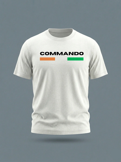 COMMANDO - INDIAN ARMY STEALTHSOFT COTTON T-SHIRT